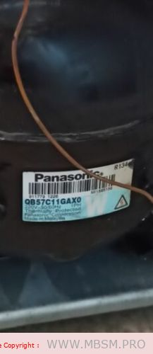 Mbsm.pro, pdf, Compressor, qb57c11gax0, QB serie, Panasonic Compressor, 1/6 hp , lbp, refrigerator condor, 12 feet, 0.8 ampère